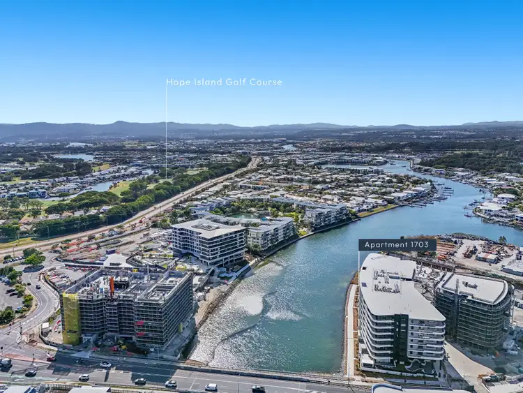 Second view of Homely apartment listing, 1703/2-4 Athena Boulevard, Hope Island QLD 4212