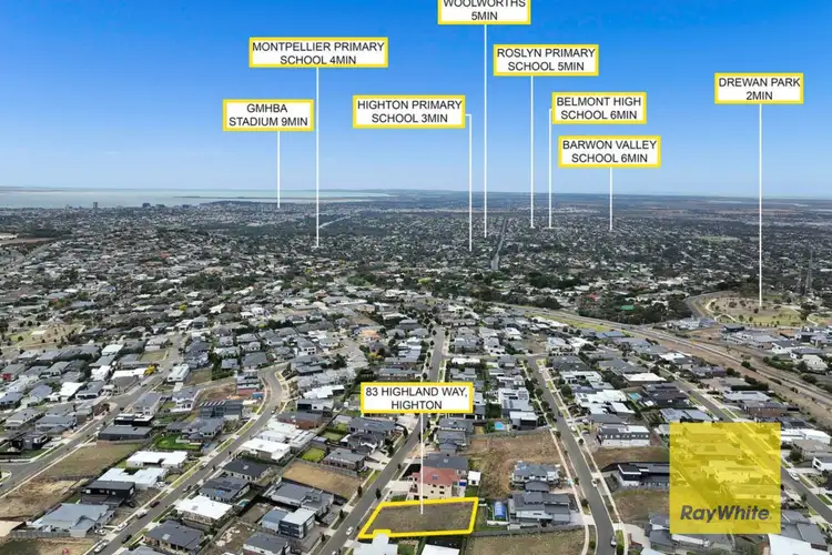 Third view of Homely land listing, 83 Highland Way, Highton VIC 3216