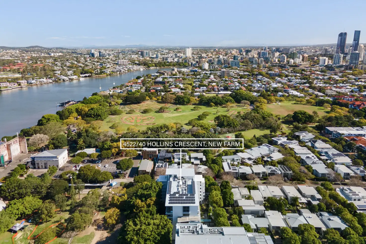 Main view of Homely apartment listing, 4522/40 Hollins Crescent, New Farm QLD 4005