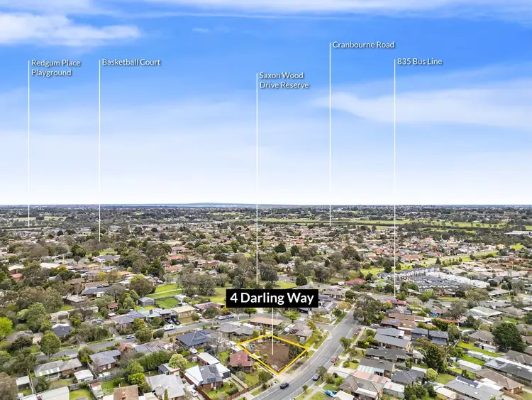 Second view of Homely land listing, 4 Darling Way, Narre Warren VIC 3805
