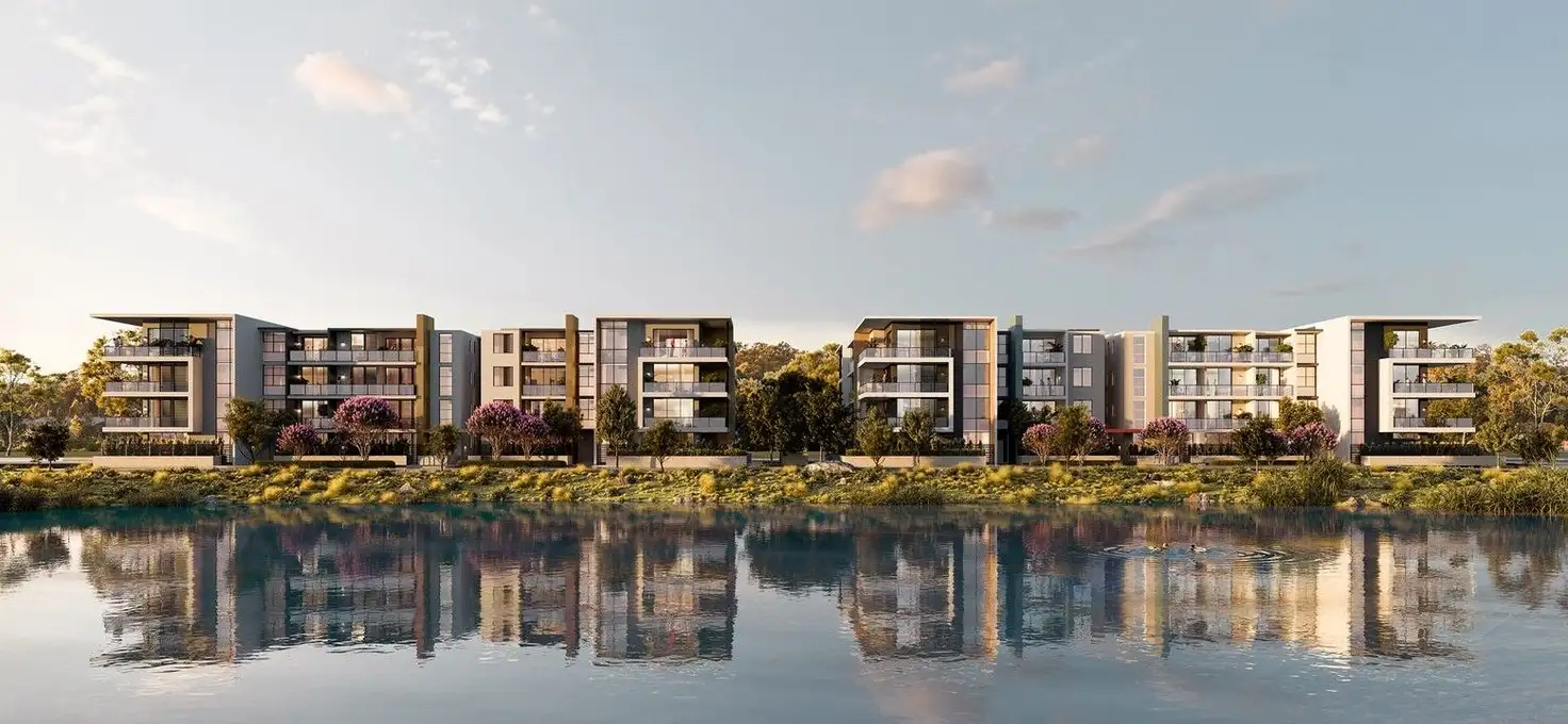 Main view of Homely apartment listing, C404/76 Lakeside Parade, Jordan Springs NSW 2747