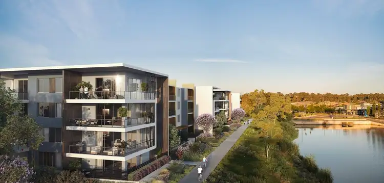 Second view of Homely apartment listing, C404/76 Lakeside Parade, Jordan Springs NSW 2747