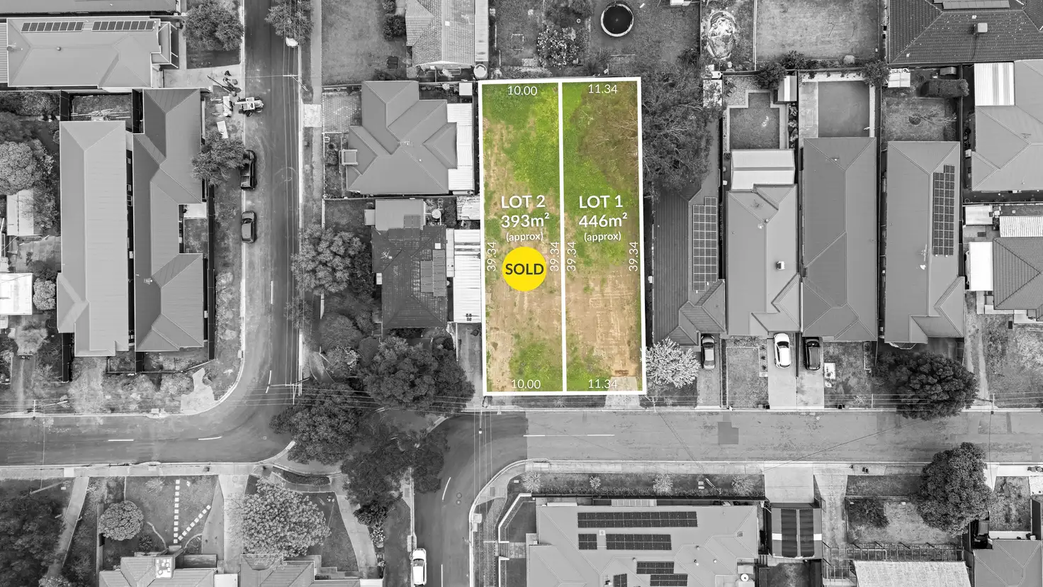 Main view of Homely land listing, LOT 1, 9 Hawke Street, Ridgehaven SA 5097