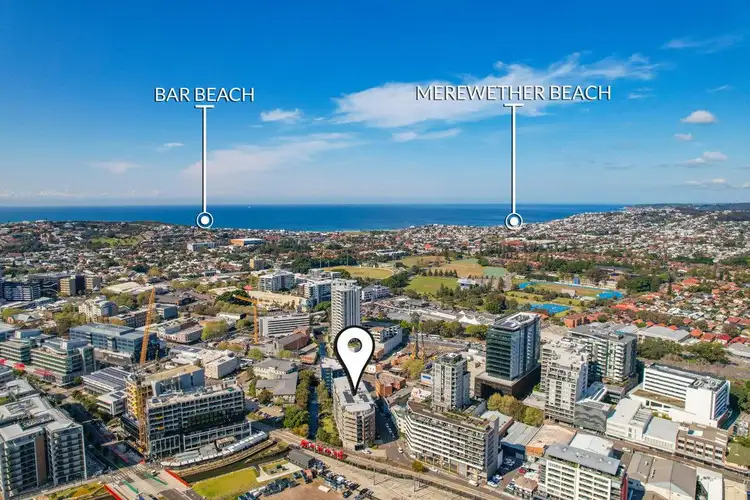 Fifth view of Homely apartment listing, 601/25 Bellevue Street, Newcastle West NSW 2302