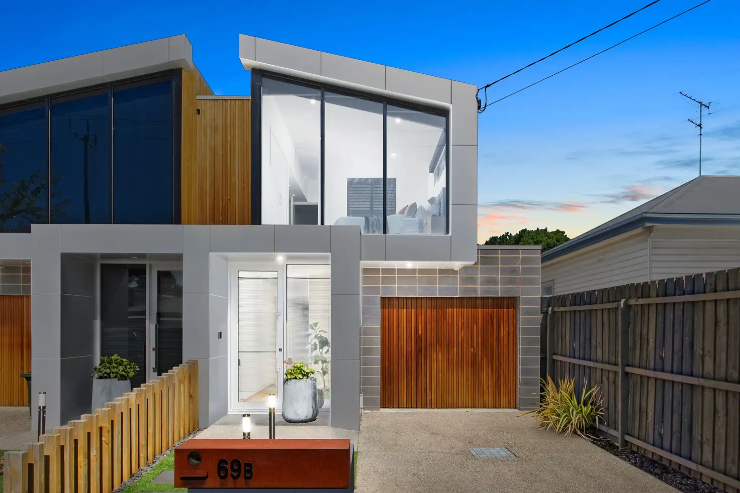 Main view of Homely townhouse listing, 69b Noble Street, Newtown VIC 3220