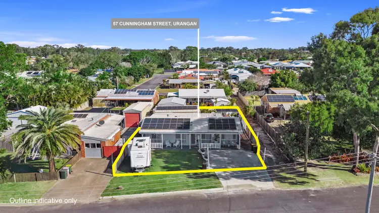 Second view of Homely house listing, 57 Cunningham Street, Urangan QLD 4655