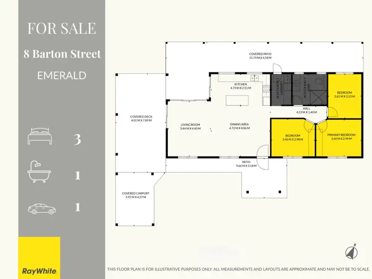 Fourth view of Homely house listing, 8 Barton Street, Emerald QLD 4720