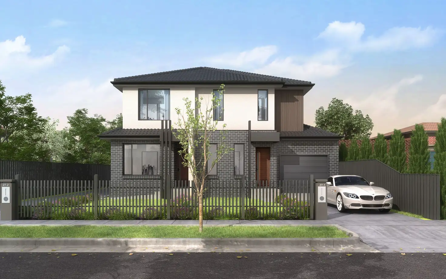 Main view of Homely townhouse listing, 1-3/27 Alfred Grove, Oakleigh East VIC 3166