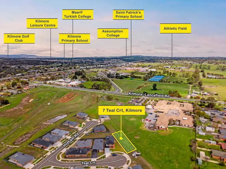 Second view of Homely land listing, 7 Teal Court, Kilmore VIC 3764