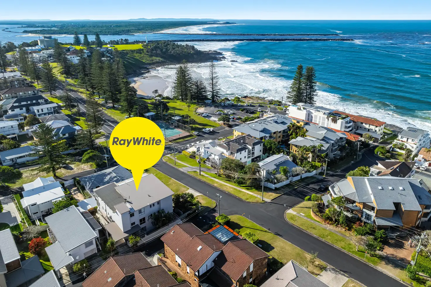 Main view of Homely apartment listing, 2/33 Clarence Street, Yamba NSW 2464