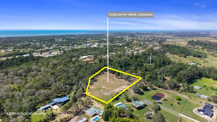 Fourth view of Homely land listing, 74 McCarthy Drive, Craignish QLD 4655