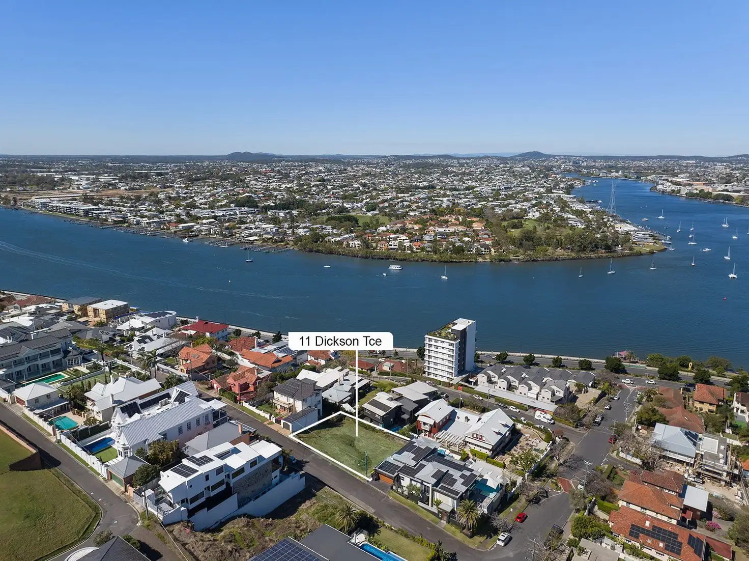 Main view of Homely land listing, 11 Dickson Terrace, Hamilton QLD 4007