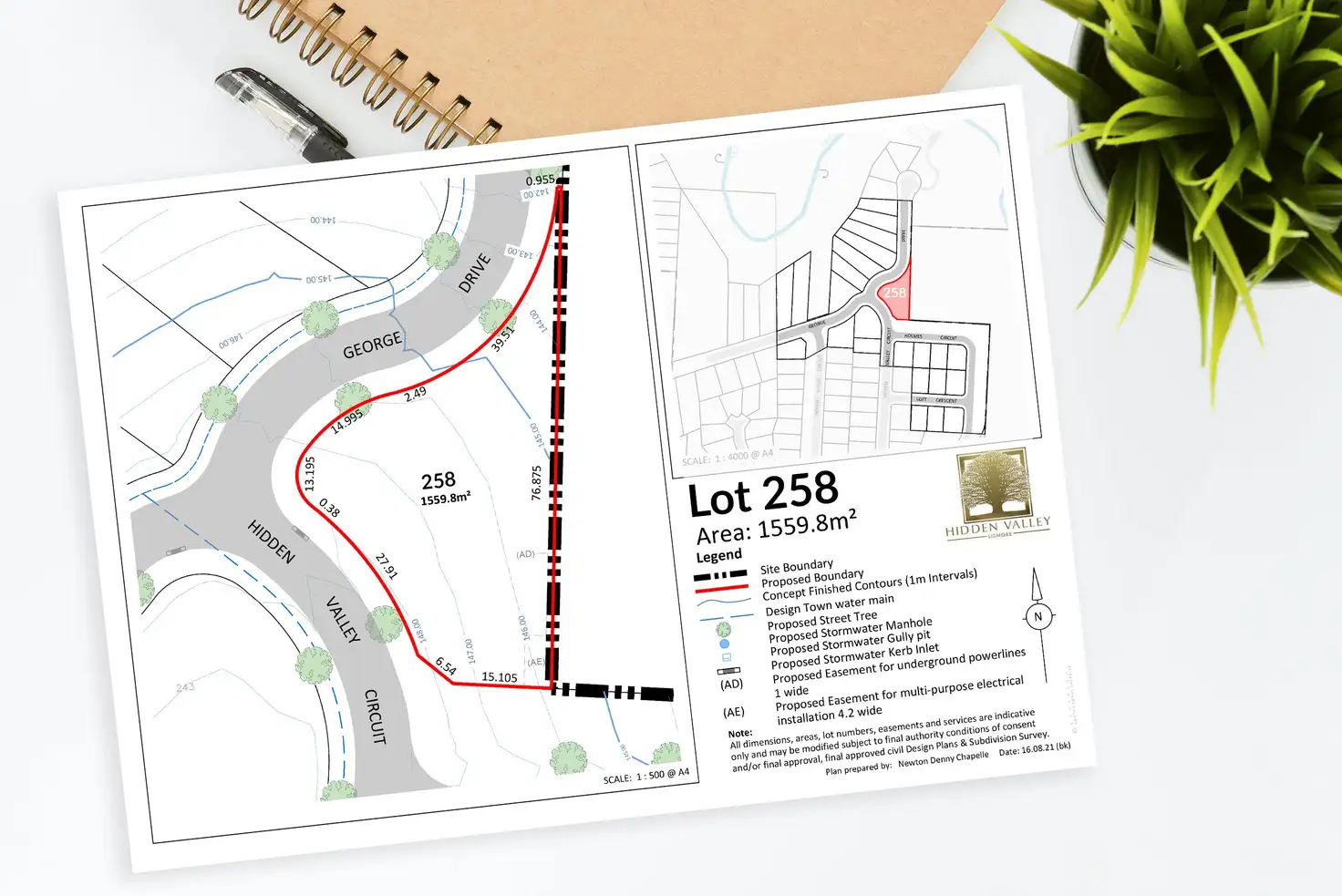 Main view of Homely land listing, LOT 258, 31 George Drive, Chilcotts Grass NSW 2480