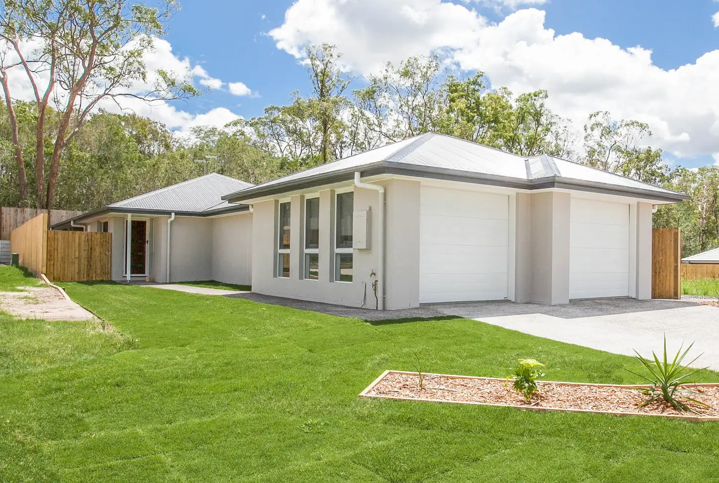 Main view of Homely semi-detached listing, 1/2 Nevada Road, Park Ridge QLD 4125
