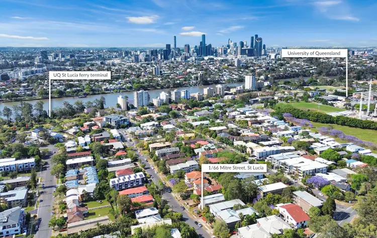 1/66 Mitre Street, St Lucia QLD 4067