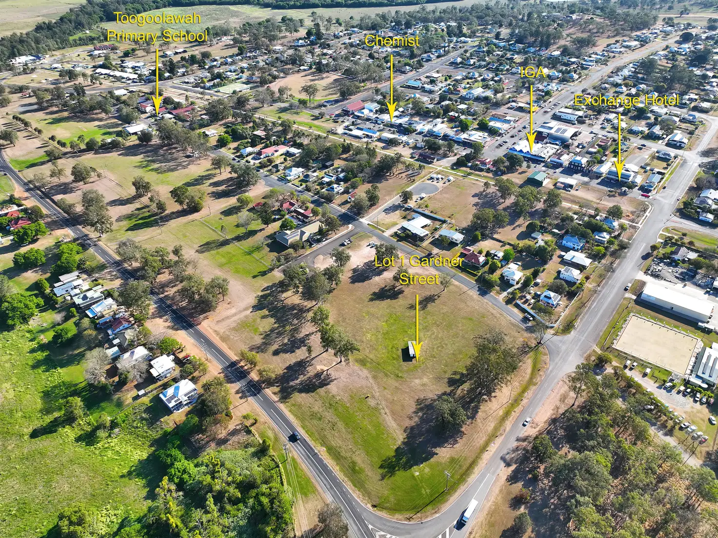 Main view of Homely land listing, Lot 1 Gardner Street, Toogoolawah QLD 4313