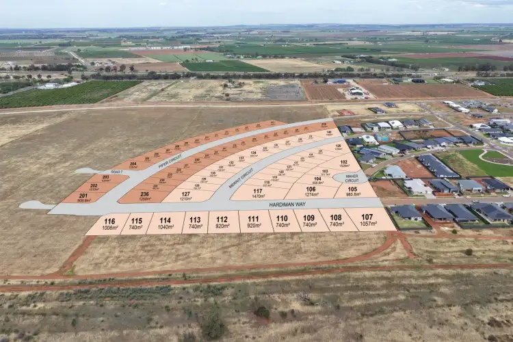 Main view of Homely land listing, Stage 2 Collina North, Griffith NSW 2680