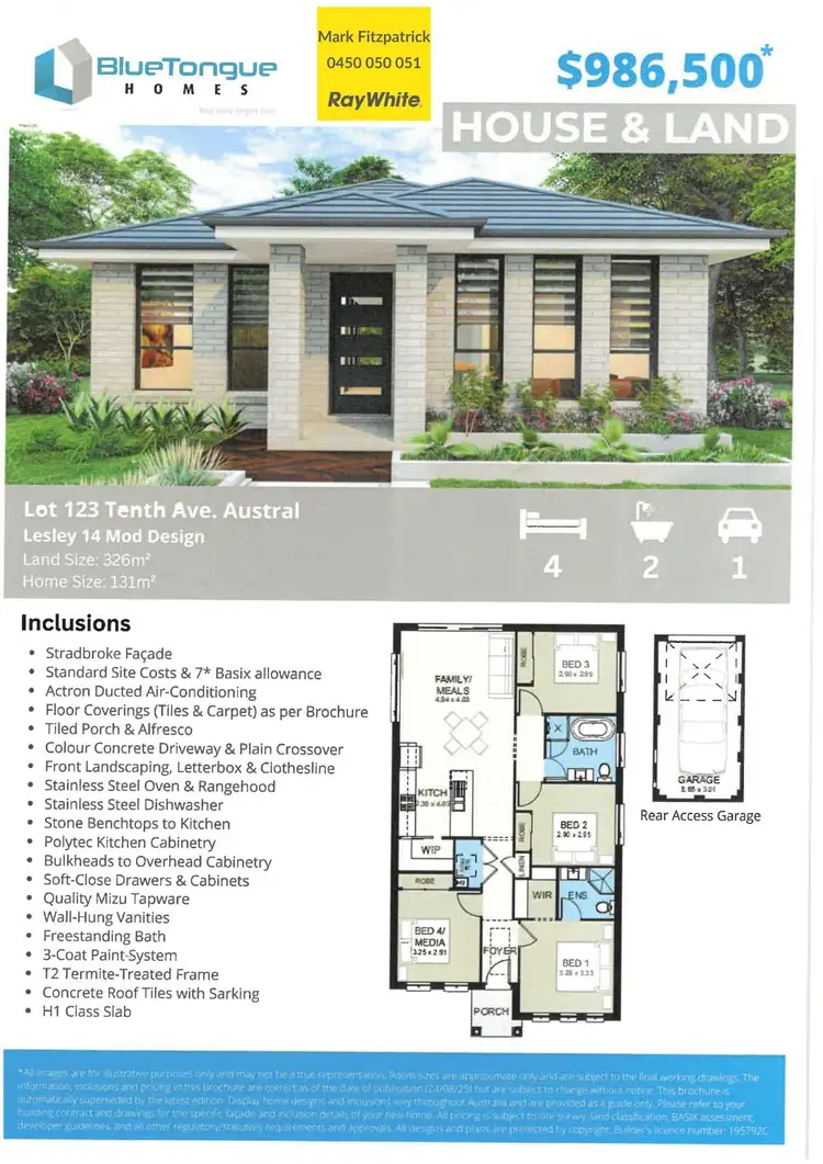 Main view of Homely house listing, 123 Tenth Avenue, Austral NSW 2179