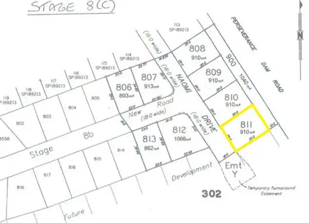 Second view of Homely land listing, Lot 811 Naomi Drive, Crows Nest QLD 4355