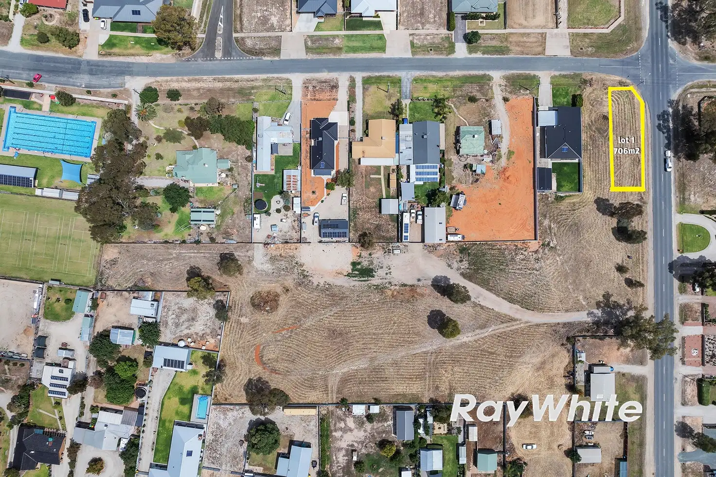 Main view of Homely land listing, Lot 1 cnr of Grigg Rd & Thompson Street, Koondrook VIC 3580