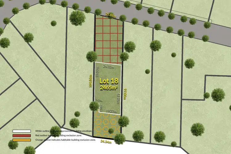Second view of Homely land listing, 12 Opossum Rise, Kangaroo Flat VIC 3555