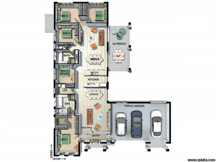 Second view of Homely house listing, 9 Iris Ct, Yamanto QLD