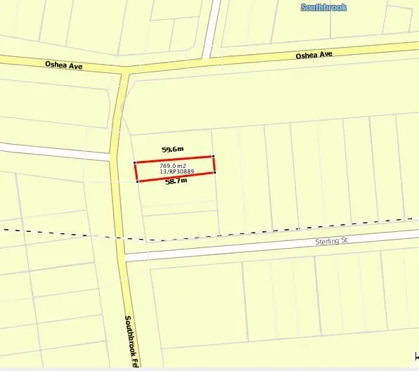 Main view of Homely land listing, 3 Felton Road, Southbrook QLD 4363