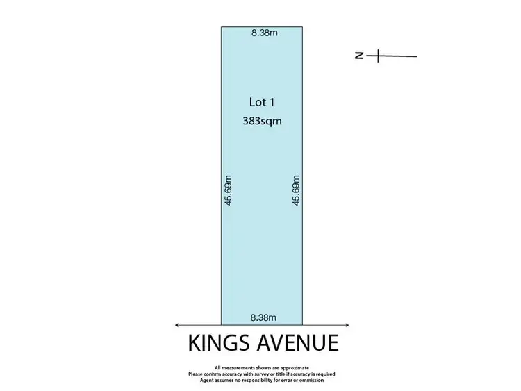 Second view of Homely land listing, Lot 1/8 Kings Avenue, Blair Athol SA 5084
