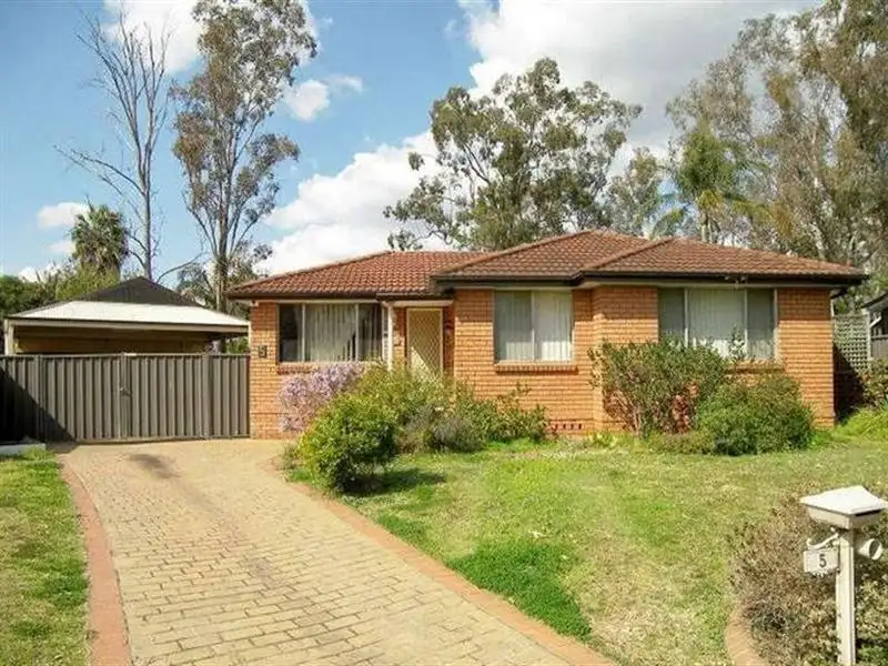 Main view of Homely house listing, 5 Opal Pl, Rooty Hill NSW