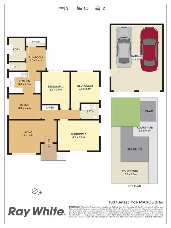 Fifth view of Homely house listing, 1007 Anzac Pde, Maroubra NSW