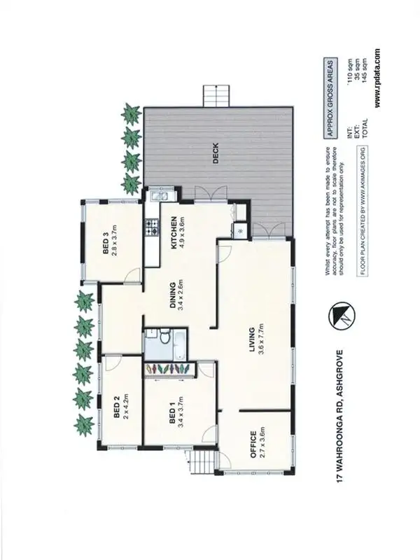 Second view of Homely house listing, 17 Wahroonga Rd, Ashgrove QLD