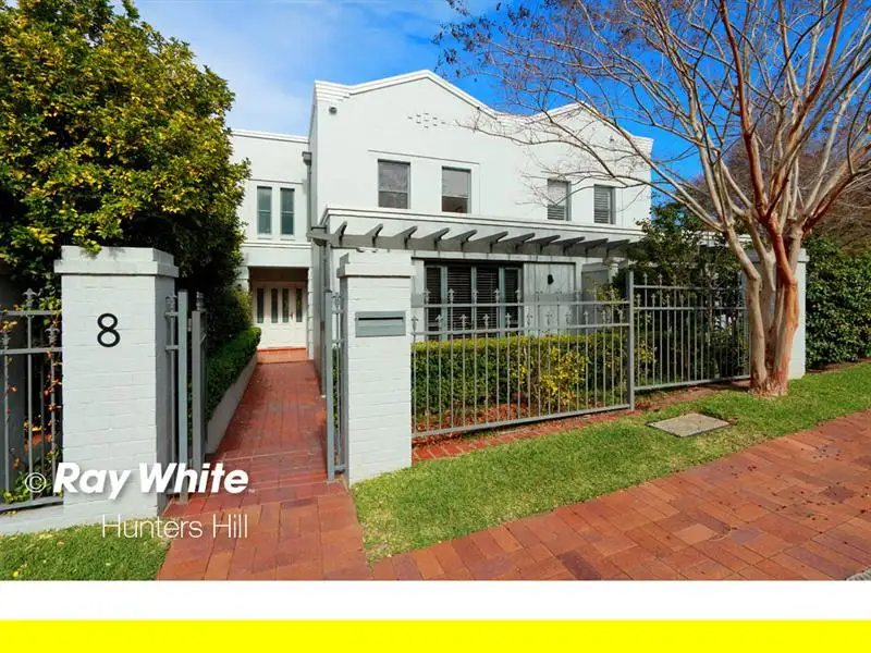 Main view of Homely townhouse listing, 8 St Malo Ave, Hunters Hill NSW