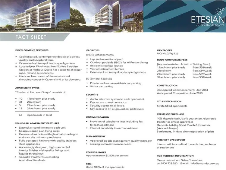 Third view of Homely apartment listing, Lot 506-1 Cnr Compass Drive and Harbour Town Dr, Biggera Waters QLD
