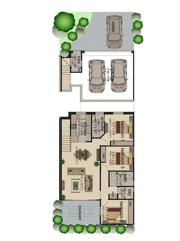 Fifth view of Homely villa listing, Villa 38 Cnr Harriet Street and Christo Rd, Waratah NSW