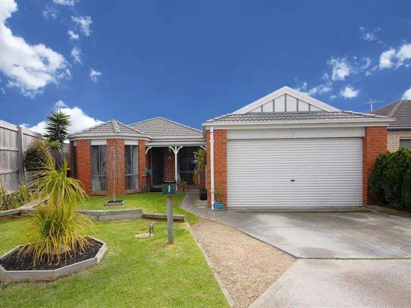Main view of Homely house listing, 1 Clifton Gr, Carrum Downs VIC