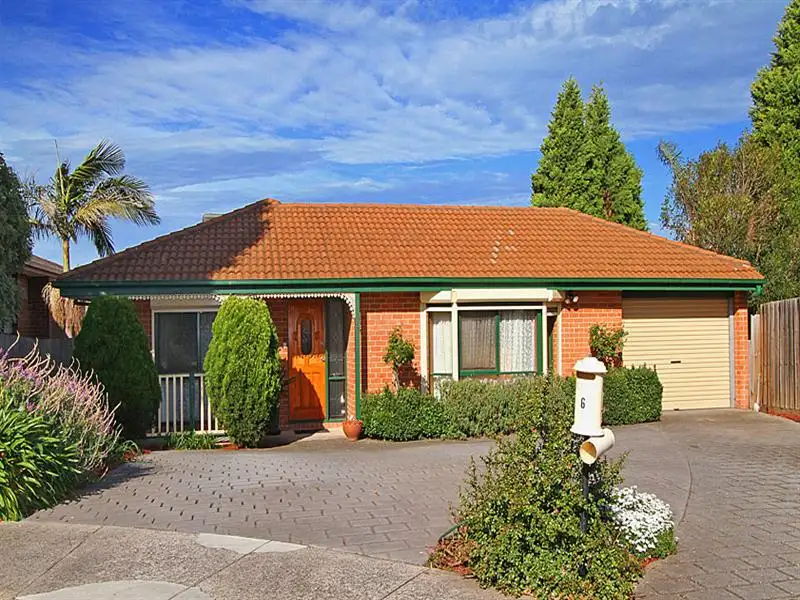Main view of Homely house listing, 6 Grady Cl, Mill Park VIC