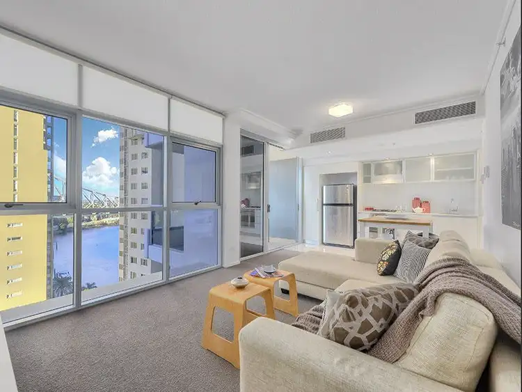 Second view of Homely apartment listing, 135/30 Macrossan Street, Brisbane QLD 4000
