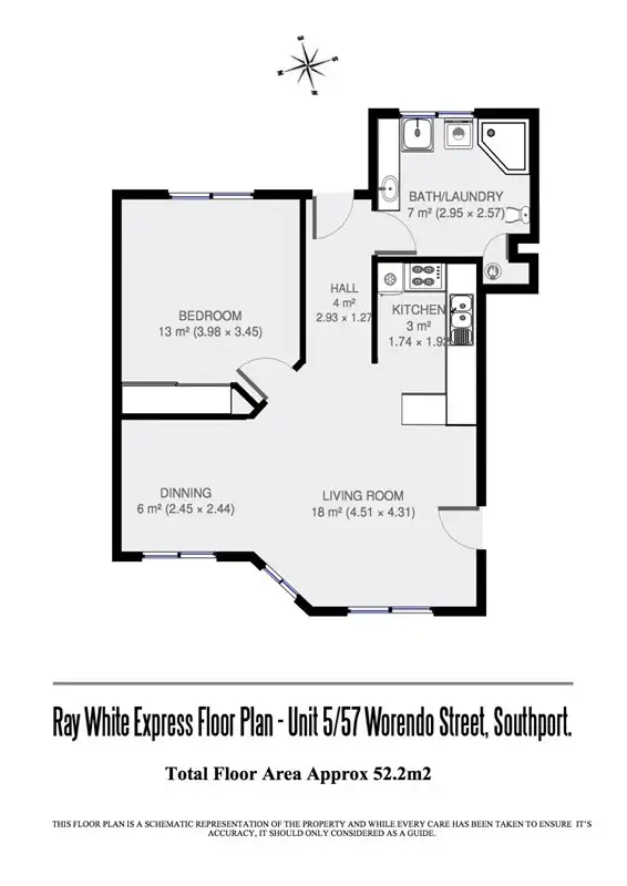 Fourth view of Homely unit listing, 5/57 Worendo Street, Southport QLD 4215