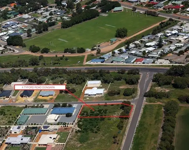Main view of Homely land listing, 4 Tyford Road, Dongara WA 6525