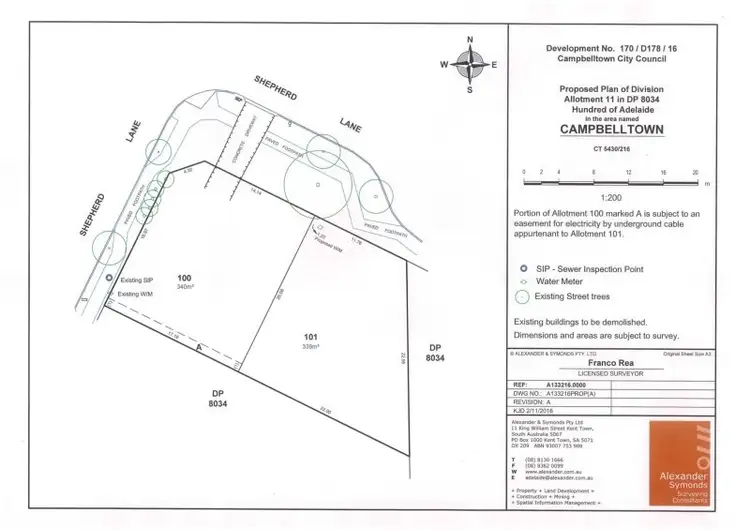 Main view of Homely land listing, Lot 100 15 Shepherd Lane, Campbelltown SA 5074