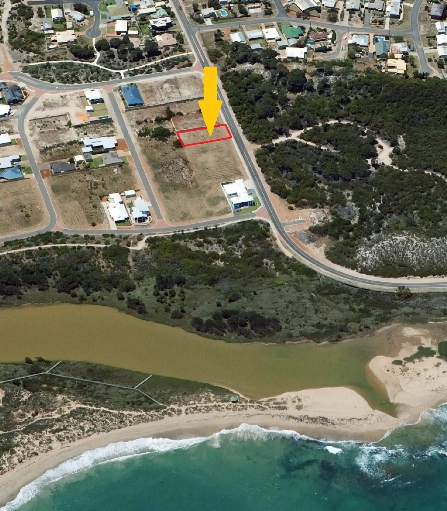 Main view of Homely land listing, 72 Ocean Drive, Port Denison WA 6525