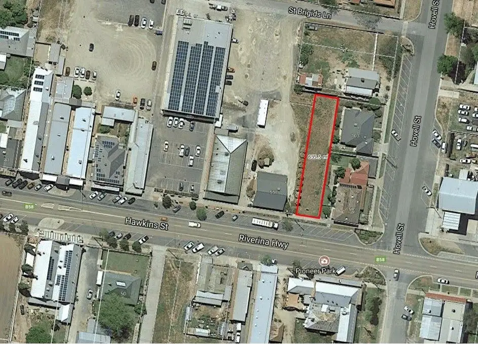 Main view of Homely land listing, 57 Hawkins Street, Howlong NSW 2643