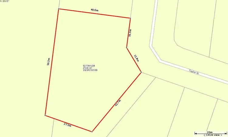Main view of Homely land listing, 92 Taylor Street, Roma QLD 4455