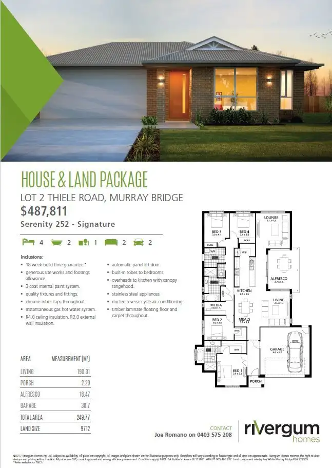 Third view of Homely land listing, 81-83 (Lot 2) Thiele Road, Murray Bridge SA 5253