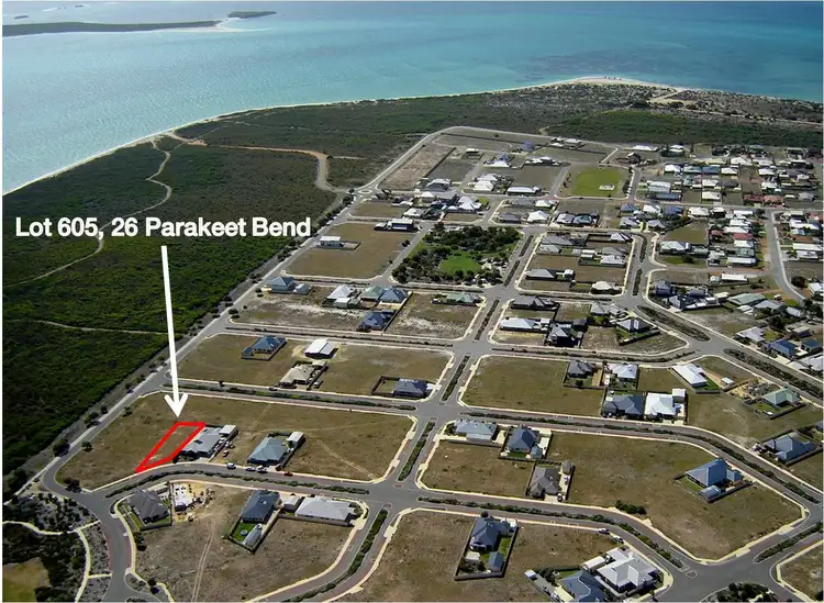 Third view of Homely land listing, Lot 605, 26 Parakeet Bend, Jurien Bay WA 6516