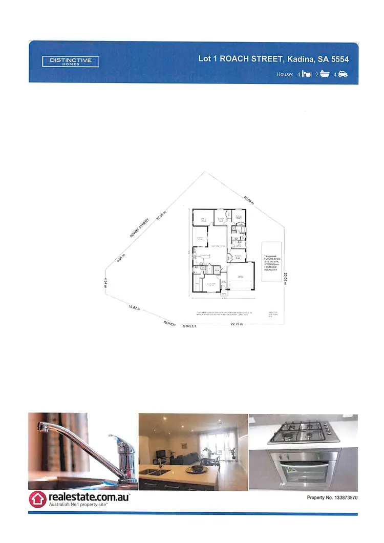 Fourth view of Homely land listing, 7 (Lot 1) Roach Street, Kadina SA 5554
