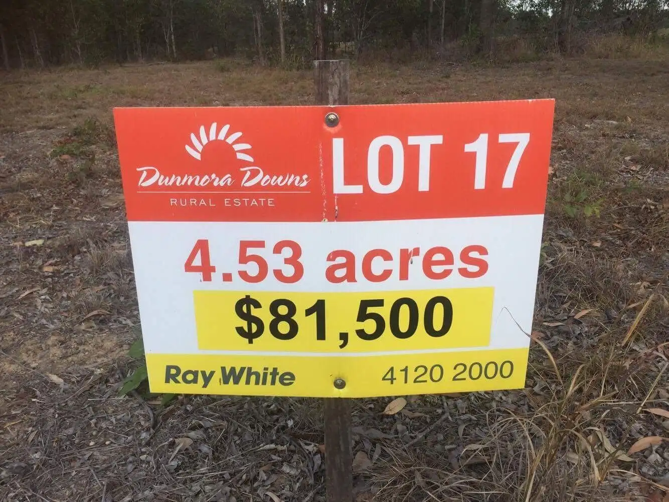 Main view of Homely land listing, Lot 17 Lomandra Lane, Dunmora QLD 4650
