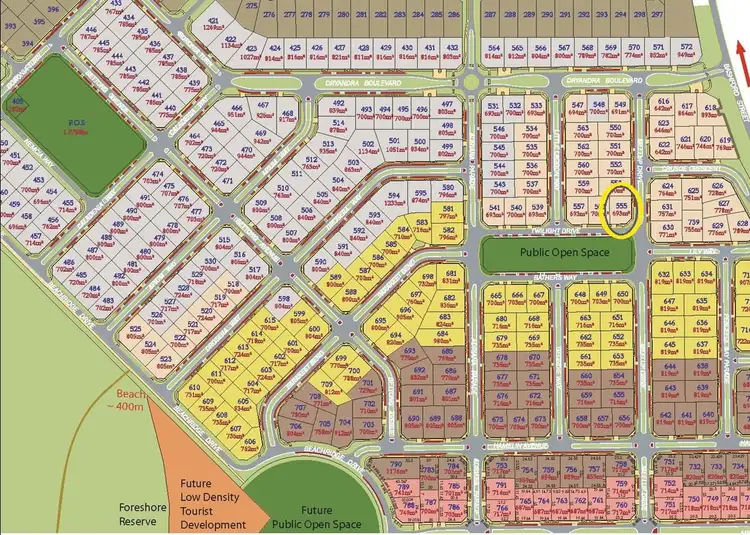 Fourth view of Homely land listing, Lot 555, 11 Twilight Drive, Jurien Bay WA 6516