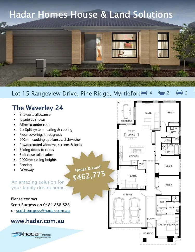 Fourth view of Homely land listing, Lot 15 Pine Ridge Estate, Myrtleford VIC 3737