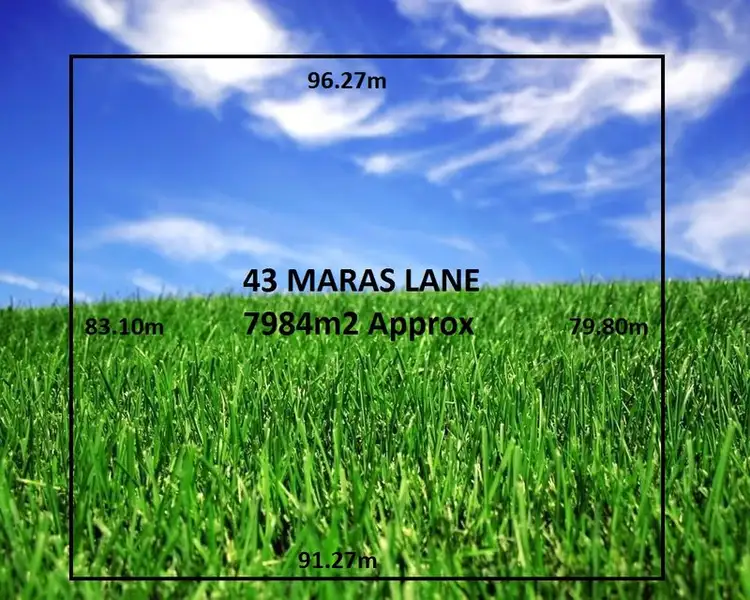 Main view of Homely land listing, 43 Maras Lane, Bannockburn VIC 3331